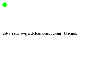 african-goddesses.com