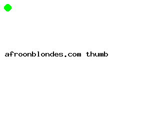afroonblondes.com
