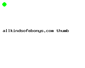 allkindsofebonys.com