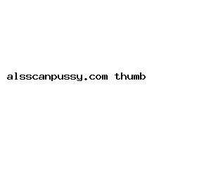 alsscanpussy.com