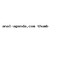 anal-agenda.com
