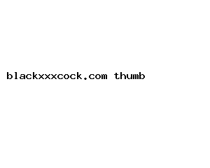 blackxxxcock.com