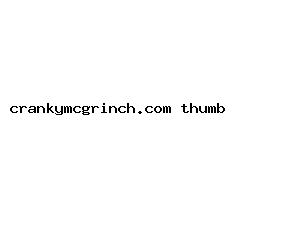 crankymcgrinch.com