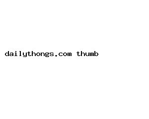 dailythongs.com