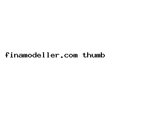 finamodeller.com