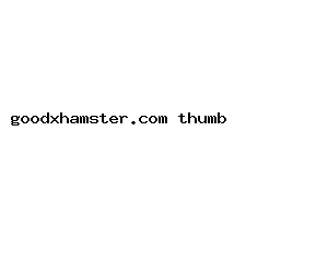 goodxhamster.com