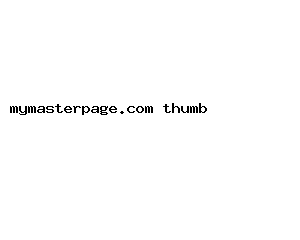 mymasterpage.com