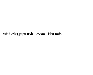stickyspunk.com