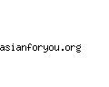 asianforyou.org