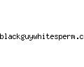 blackguywhitesperm.com