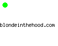 blondeinthehood.com