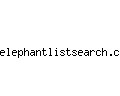 elephantlistsearch.com
