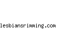 lesbiansrimming.com