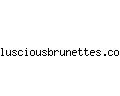 lusciousbrunettes.com