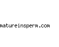 matureinsperm.com