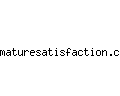 maturesatisfaction.com