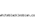whiteblacklesbian.com