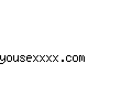 yousexxxx.com